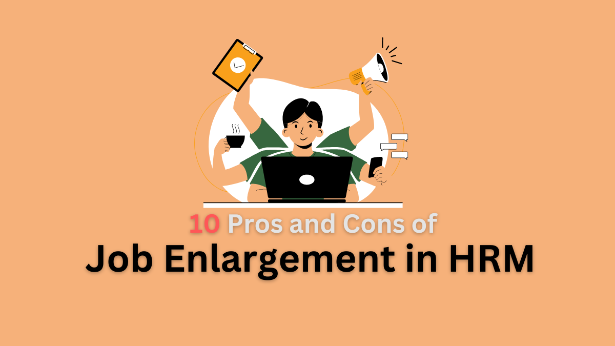 pros and cons of job enlargement